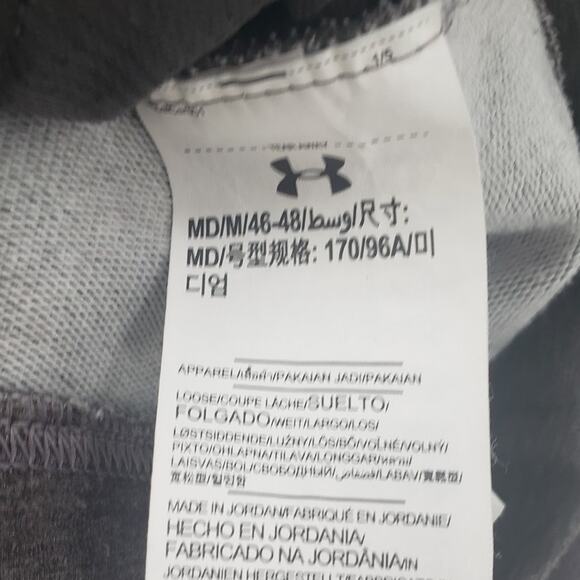 UNDER ARMOUR Pullover Long Sleeve Sweatshirt Men's Size Medium M - Picture 4 of 4